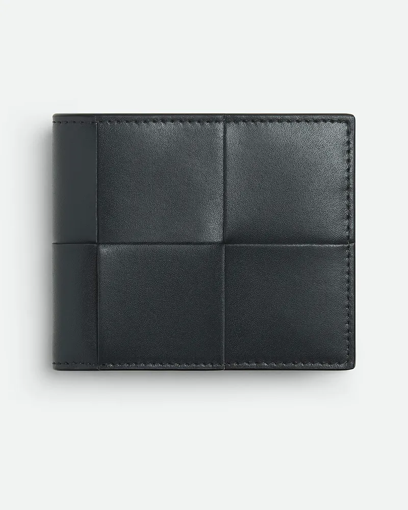 Bottega Veneta Cassette Bifold Portemonnaie Ardoise