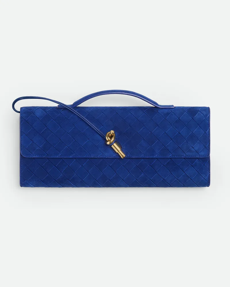 Bottega Veneta Andiamo Clutch - Blau - Damen Blau