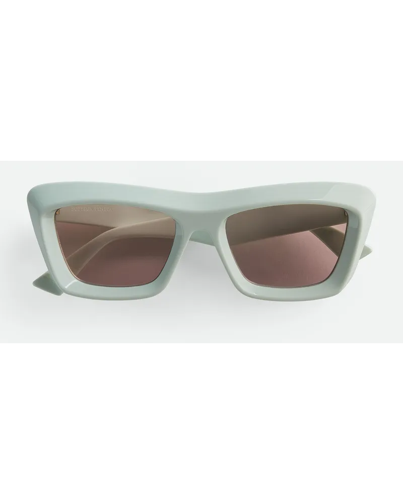 Bottega Veneta Classic Cat Eye Sonnenbrille Green