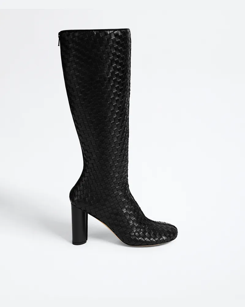 Bottega Veneta Cherry Stiefel-Schwarz - Damen Schwarz