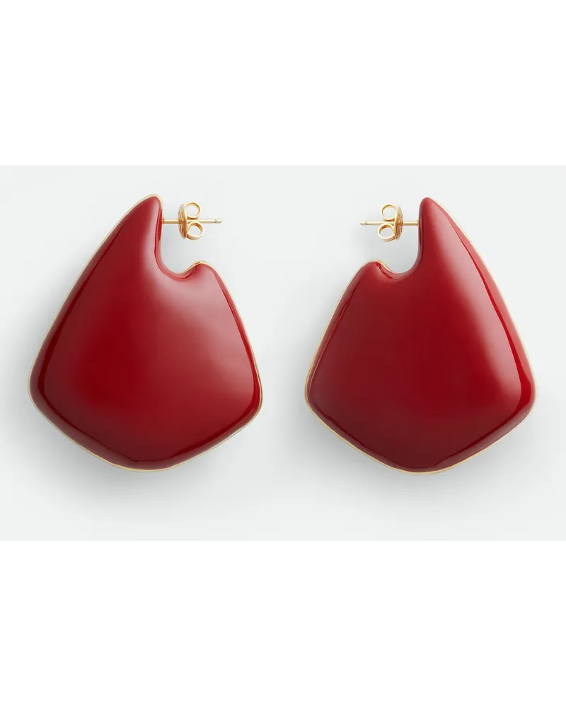 Bottega Veneta Große Fin Ohrringe Syrup