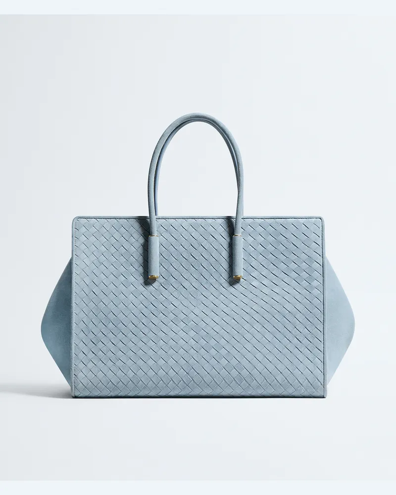 Bottega Veneta Barbara Tote Bag-Blau - Damen Blau