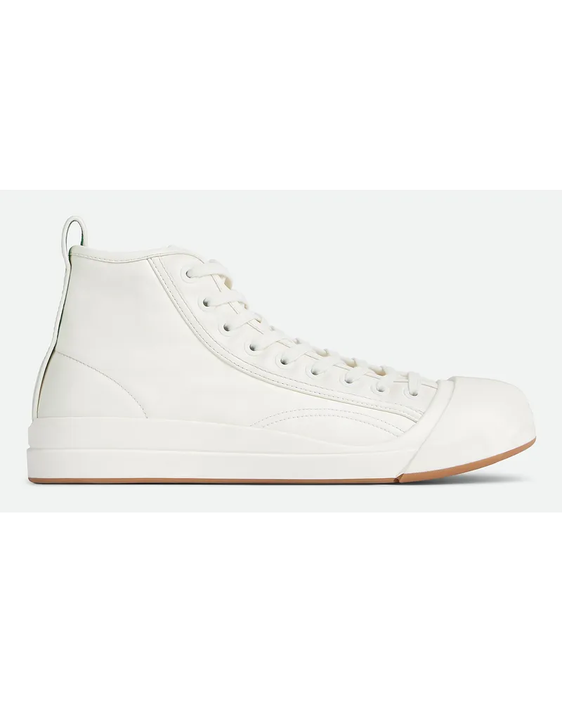 Bottega Veneta Vulcan Leder Sneaker Optic