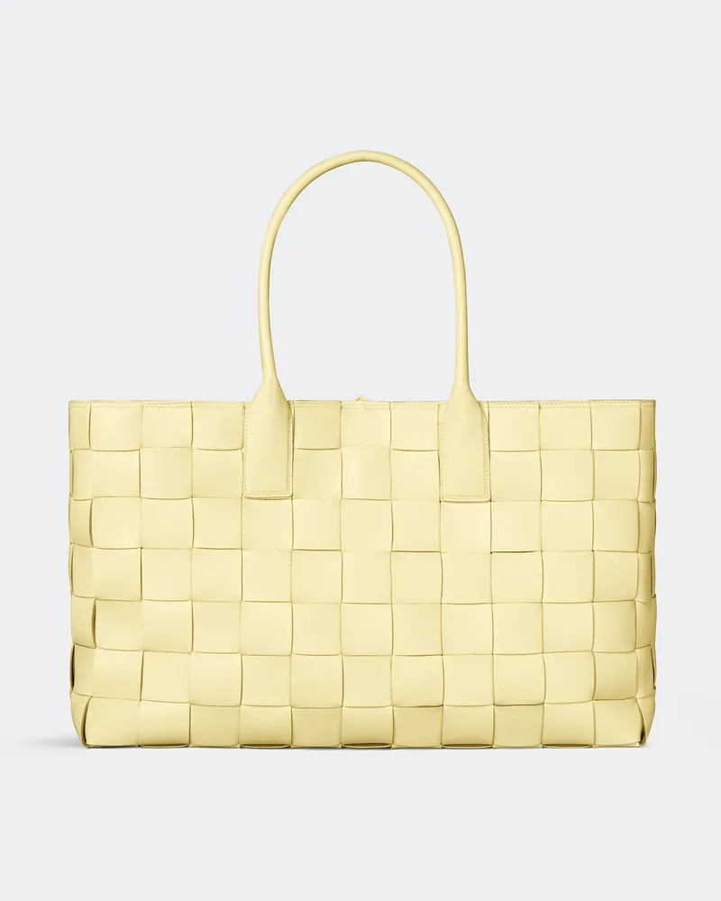 Bottega Veneta Maxi Tote Intreccio - Gelb - Unisex Gelb