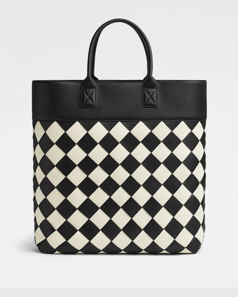 Bottega Veneta Maxi Tote Intreccio - Schwarz - Unisex Schwarz