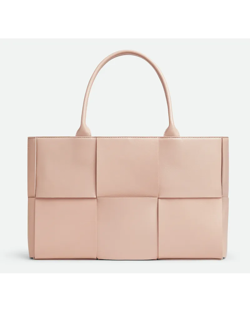 Bottega Veneta Mittelgrosse Arco Tote Henkeltasche Lotus