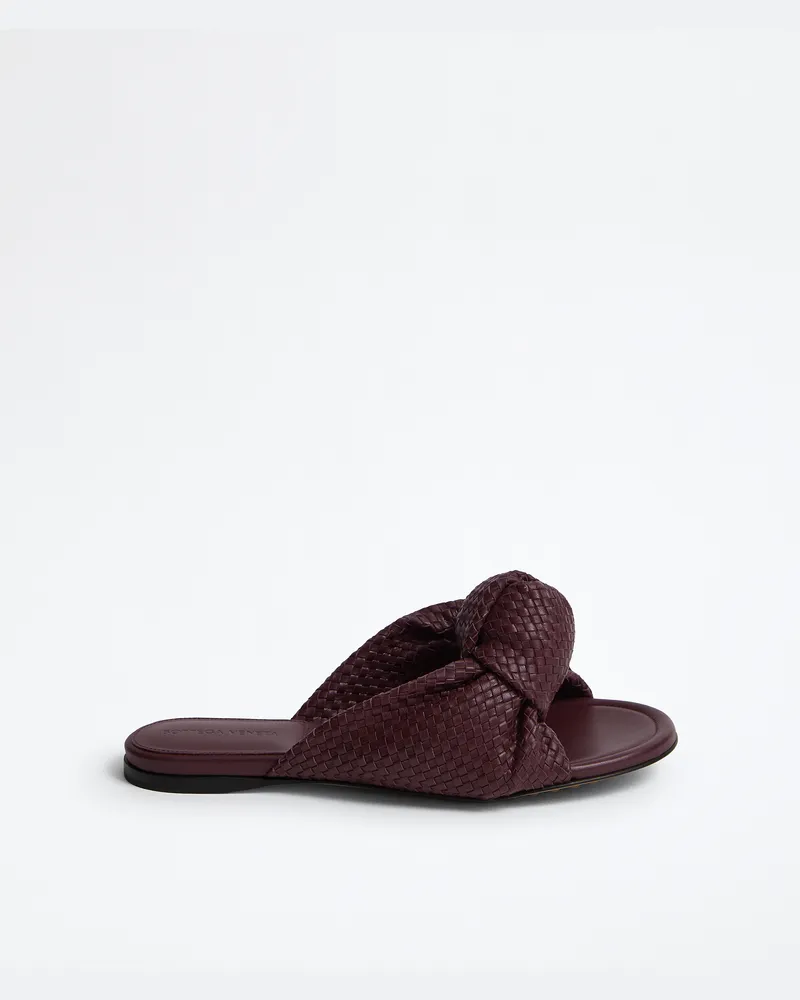 Bottega Veneta Flache Cherry Mules-Bordeaux - Damen Bordeaux