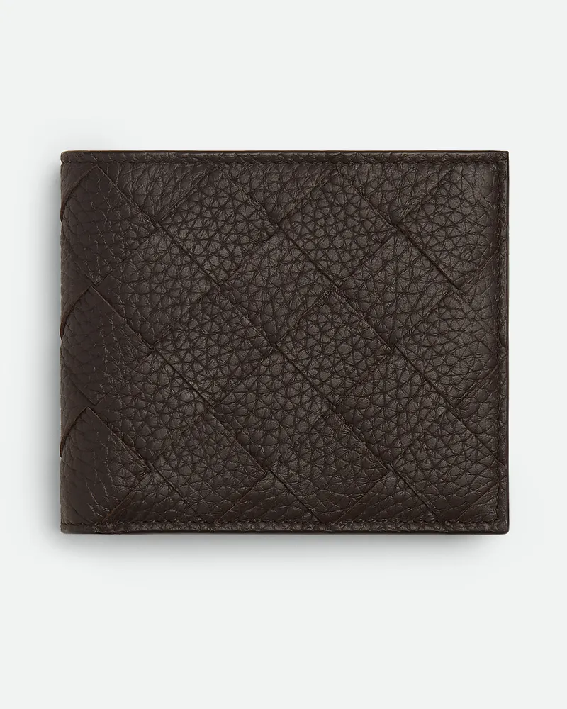 Bottega Veneta Intrecciato Bi-fold Portemonnaie Fondant
