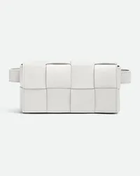 Bottega Veneta Cassette Gürteltasche White