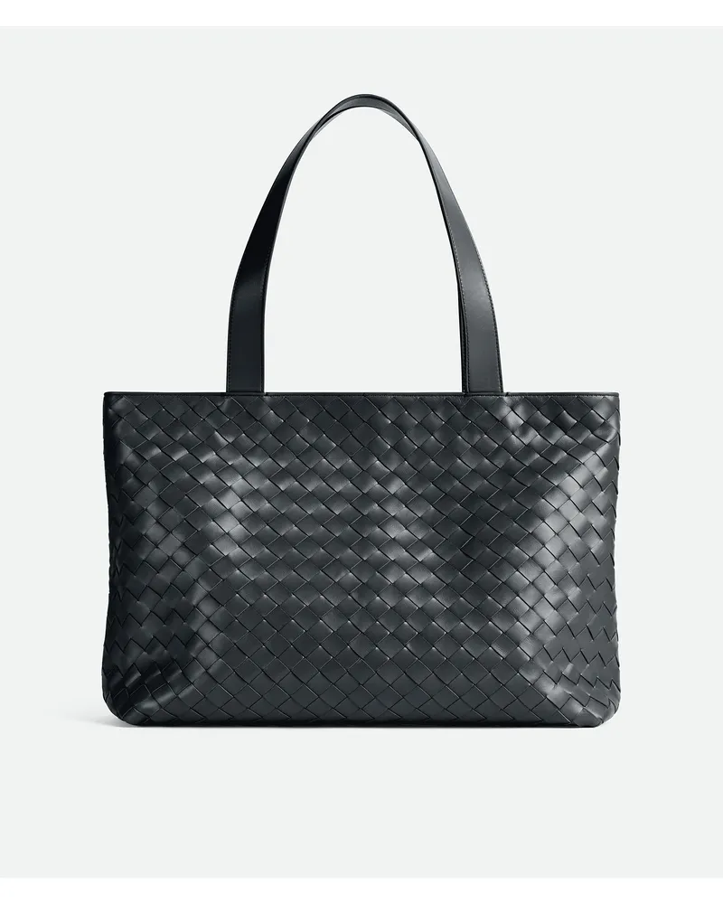 Bottega Veneta Kleine Intrecciato Tote Mit Zip - Blau - Herren - 100 % Kalbsleder Blau
