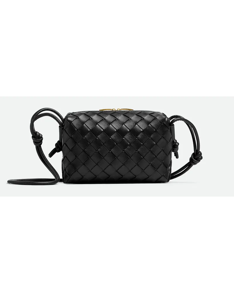 Bottega Veneta Mini Loop Kameratasche Black