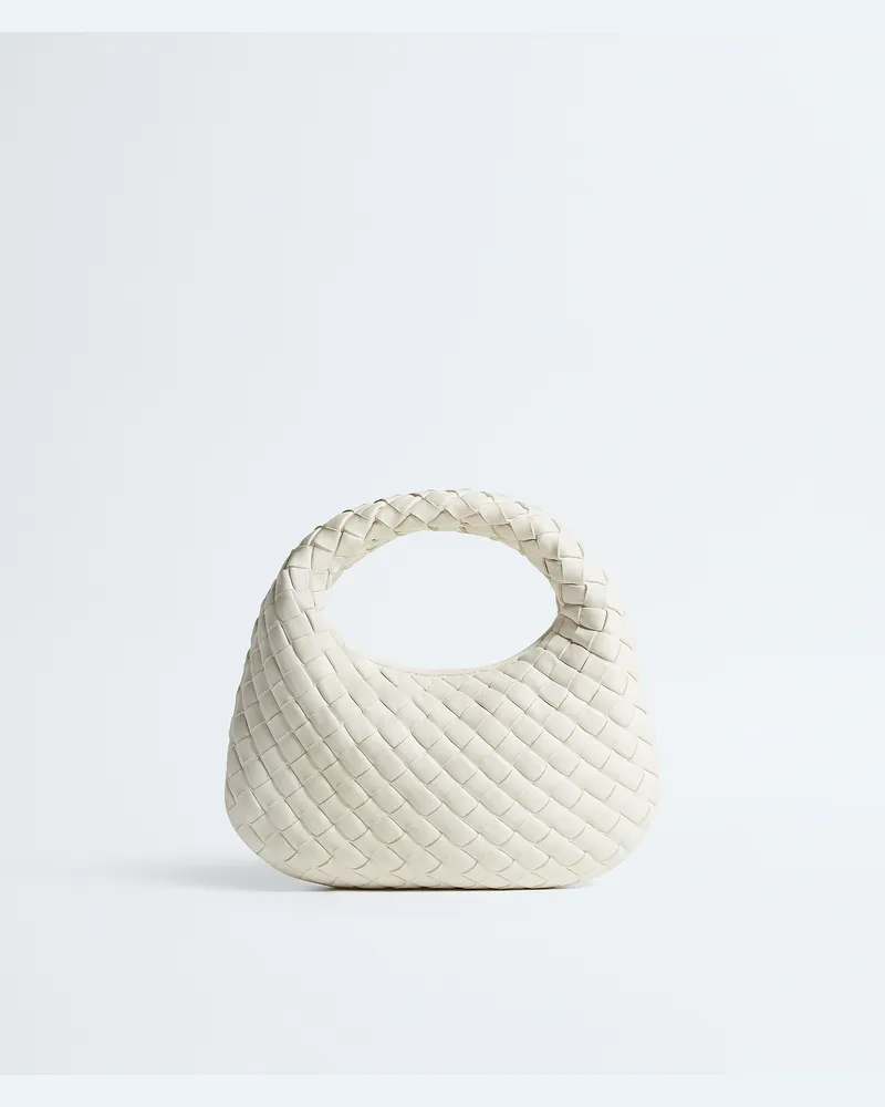Bottega Veneta Baby Veneta - Weiss - Damen - 100 % Lammleder Weiss