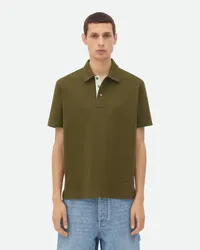 Bottega Veneta Polohirt Au Pimabaumwolljerey Olive