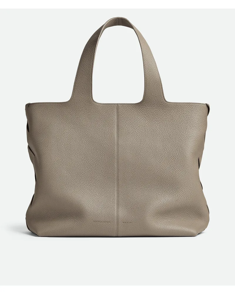 Bottega Veneta Große Diago Tote Bag - Beige - Herren - 100 % Kalbsleder Beige