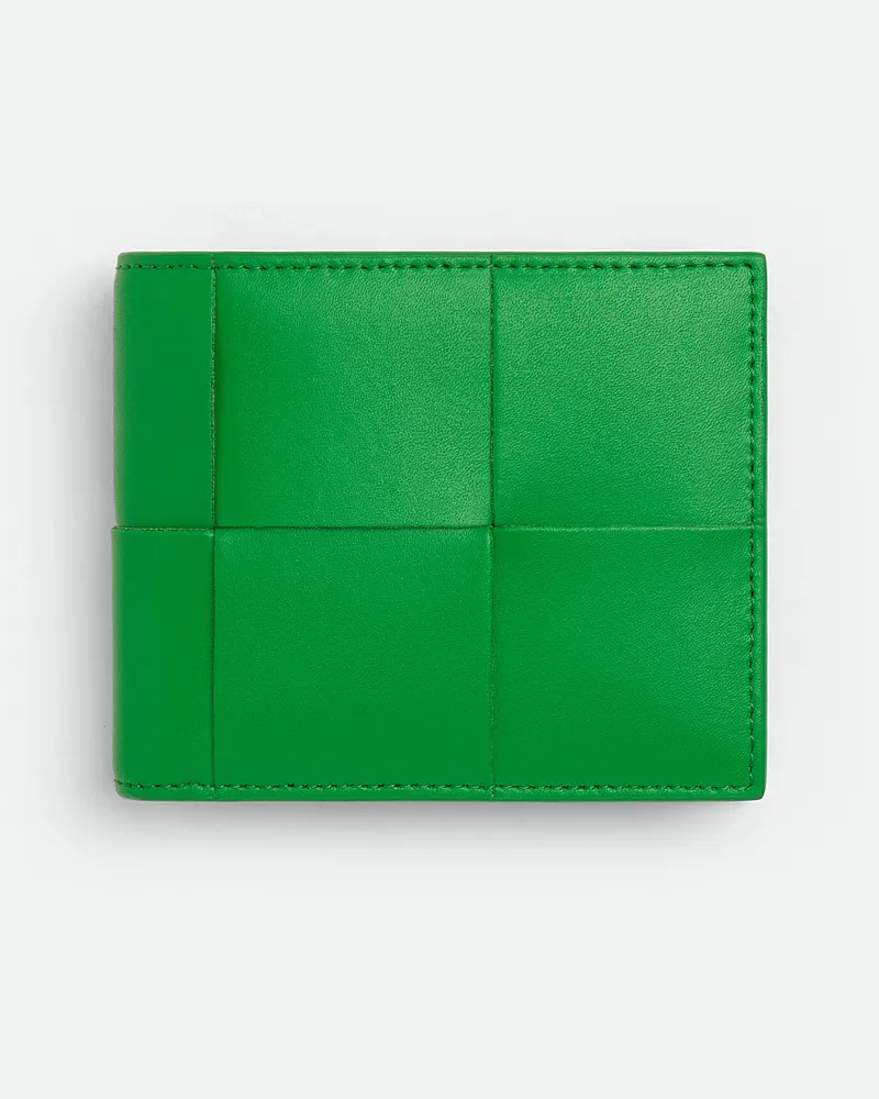 Bottega Veneta Cassette Bifold Portemonnaie Parakeet