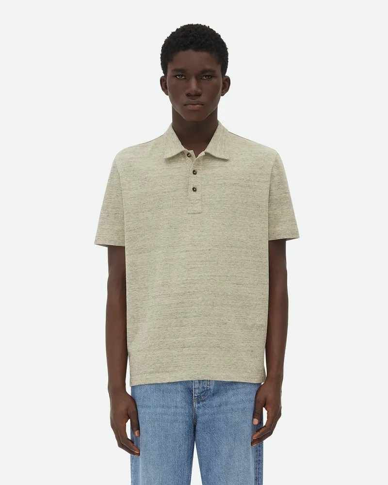 Bottega Veneta Pooshirt Aus Meiertem Baumwopiqué Chick