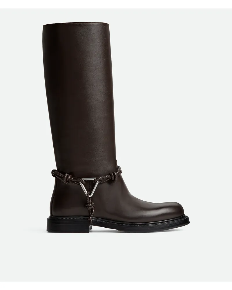 Bottega Veneta James Stiefel - Braun - Damen 80 % Kalbsleder & 20 % Lammleder Braun