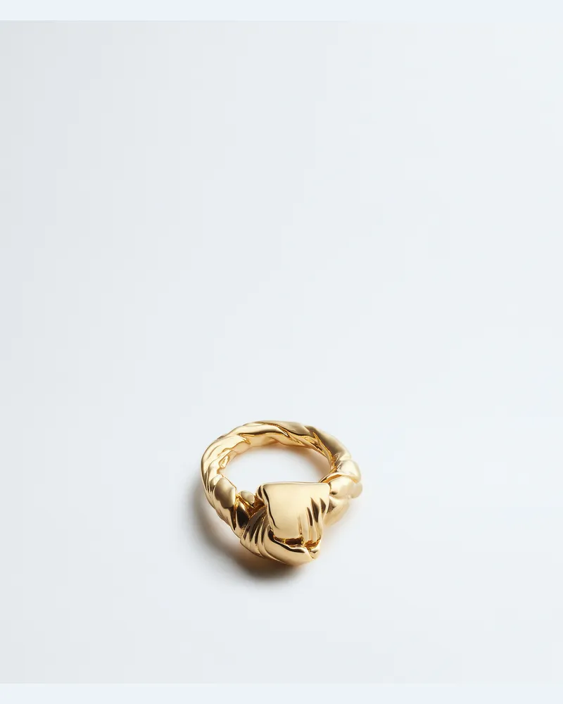 Bottega Veneta Knot Ring-Gelb - Damen Gelb