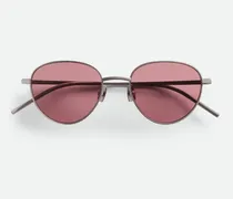 Intrecciato Panthos Sonnenbrille-Rot - Unisex