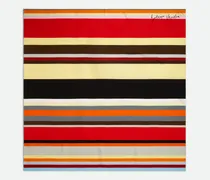 Gestreiftes Halstuch Aus Seidentwill