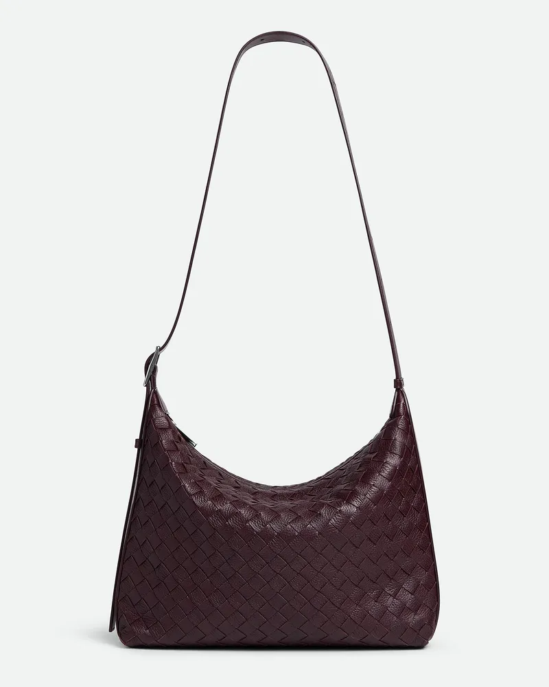 Bottega Veneta Kleine Traveler Bag - Bordeaux - Herren - 100% Hirschleder Bordeaux