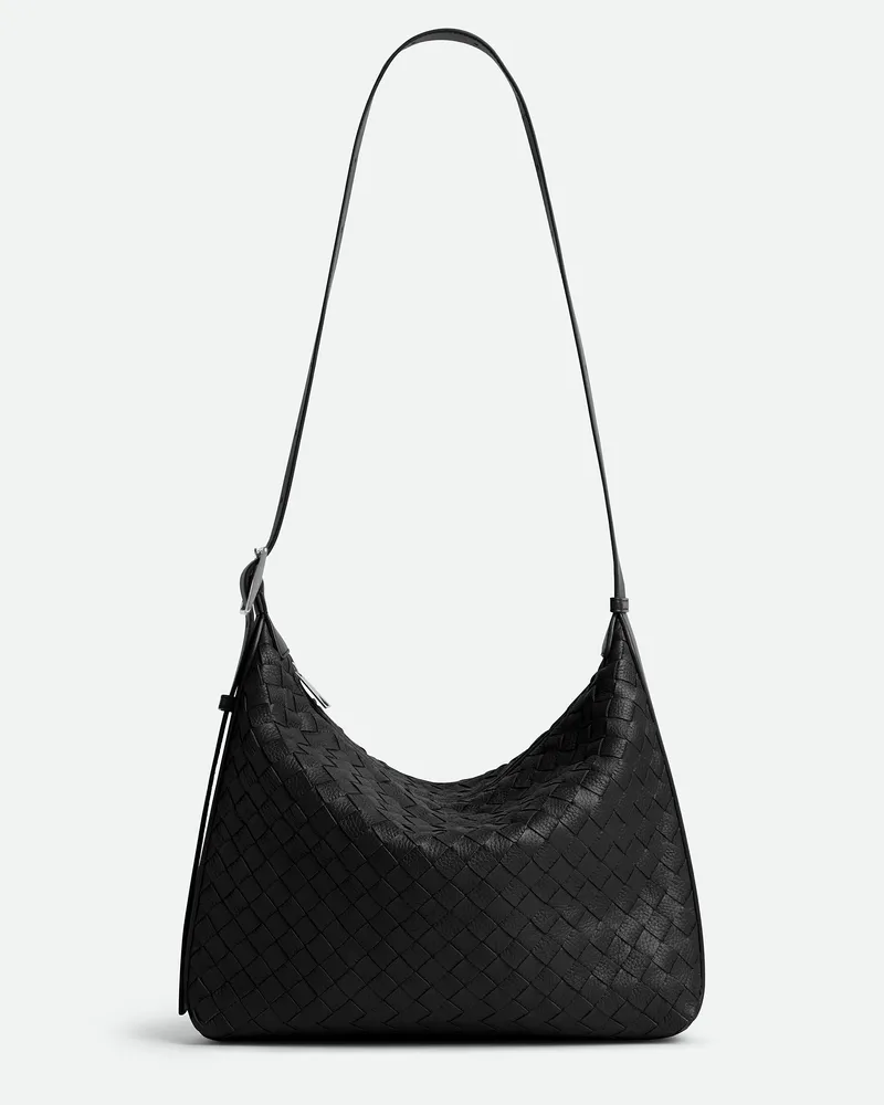 Bottega Veneta Kleine Traveler Black