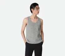 Tanktop Aus Gerippter elierter Bauwolle
