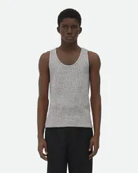 Bottega Veneta Tanktop Aus Gerippter Meierter Baumwoe Light