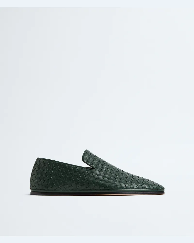 Bottega Veneta Palazzo Slipper - Grün - Herren 100 % Lammleder Grün