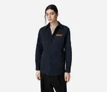 Gestepptes Overshirt Aus Baumwolle