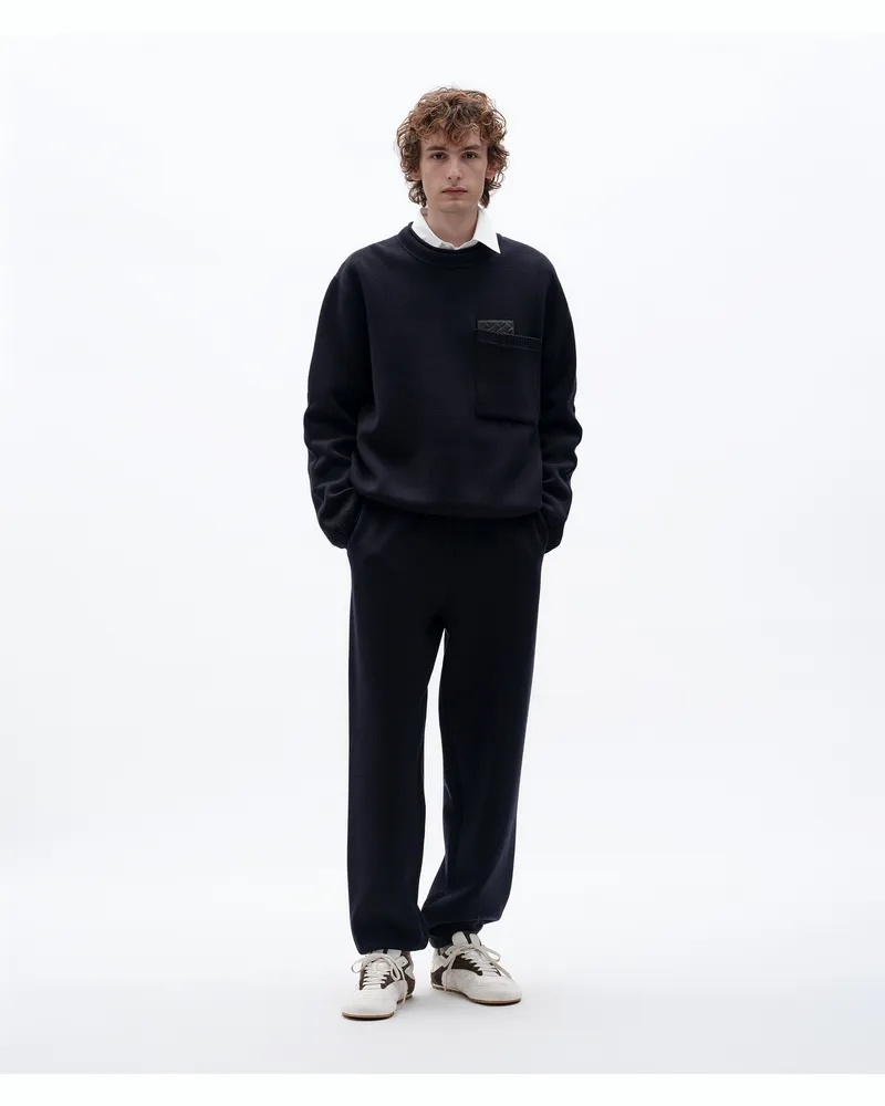 Bottega Veneta Hose aus Wolle und Kaschmir-Blau - Herren Blau