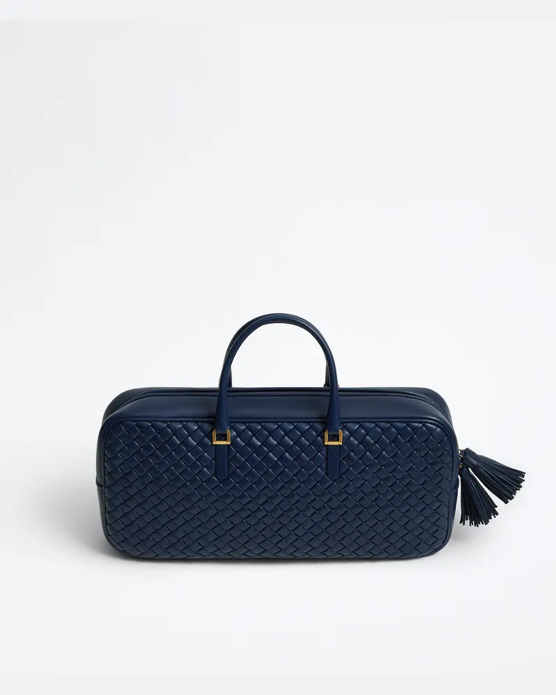 Bottega Veneta Kleine Elio-Blau - Damen Blau