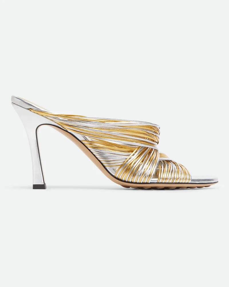 Bottega Veneta Rana Mules - Gold - Damen Gold