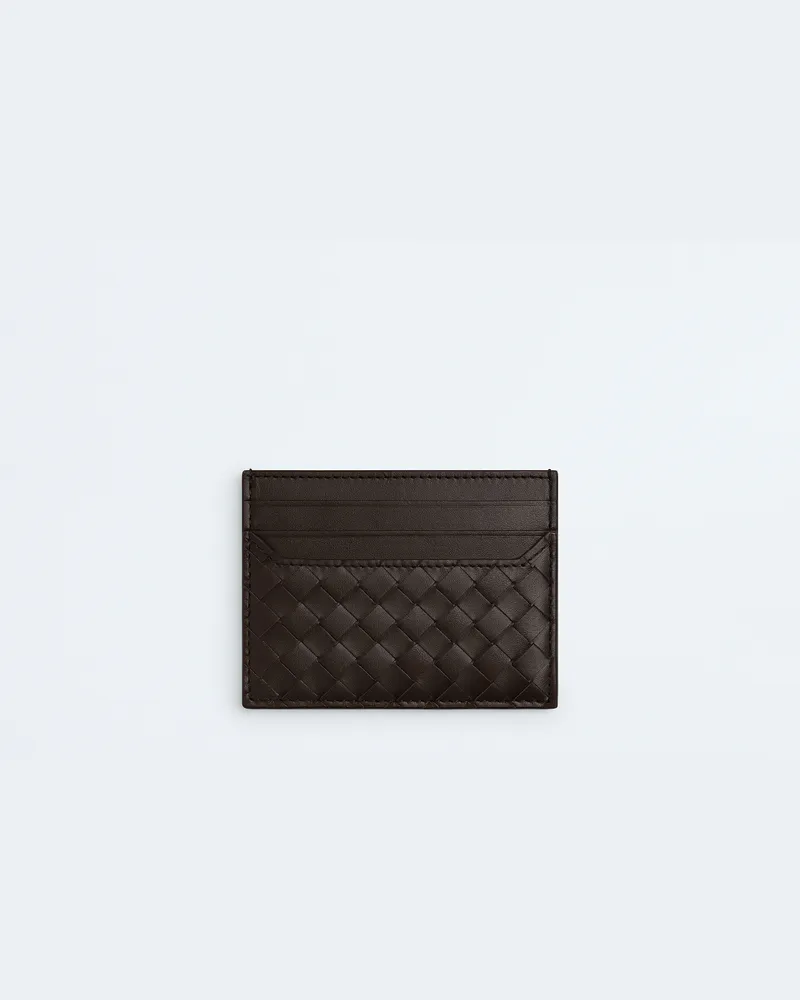 Bottega Veneta Intrecciato Piccolo Kartenetui-Braun - Herren Braun