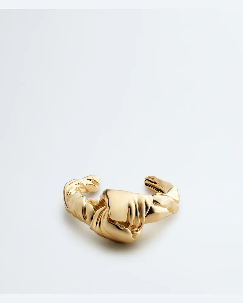 Bottega Veneta Großer Knot Armreif-Gelb - Damen Gelb