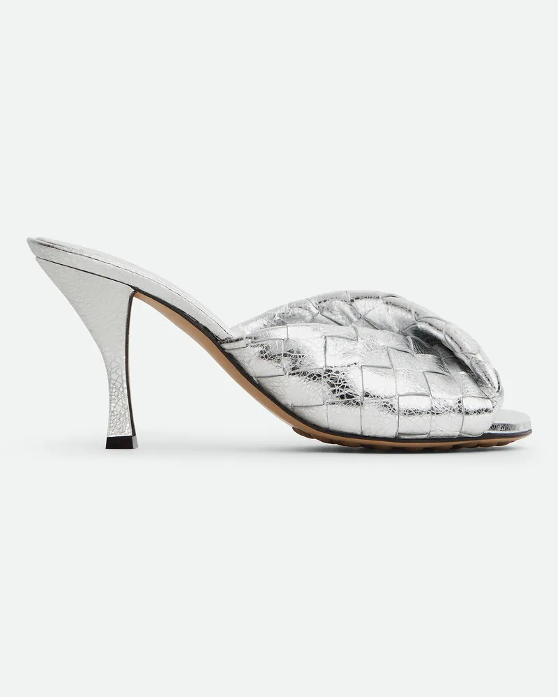 Bottega Veneta Blink Mules - Silber - Damen 100 % Lammleder Silber