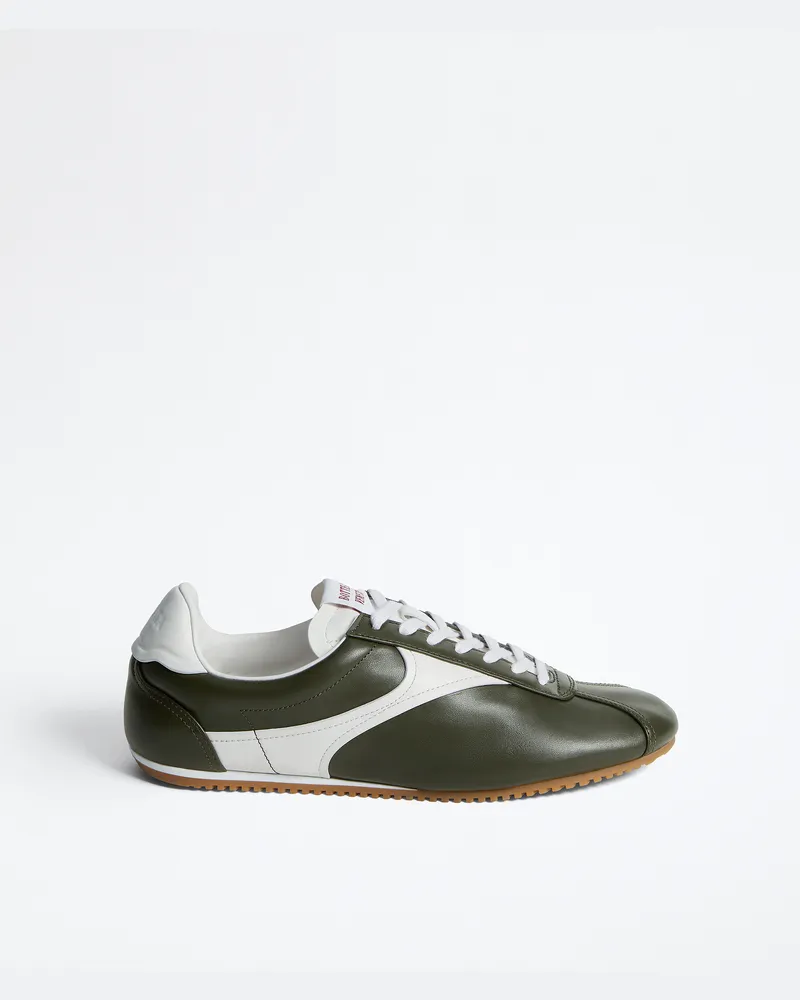 Bottega Veneta Shot Sneaker-Grün - Damen Grün