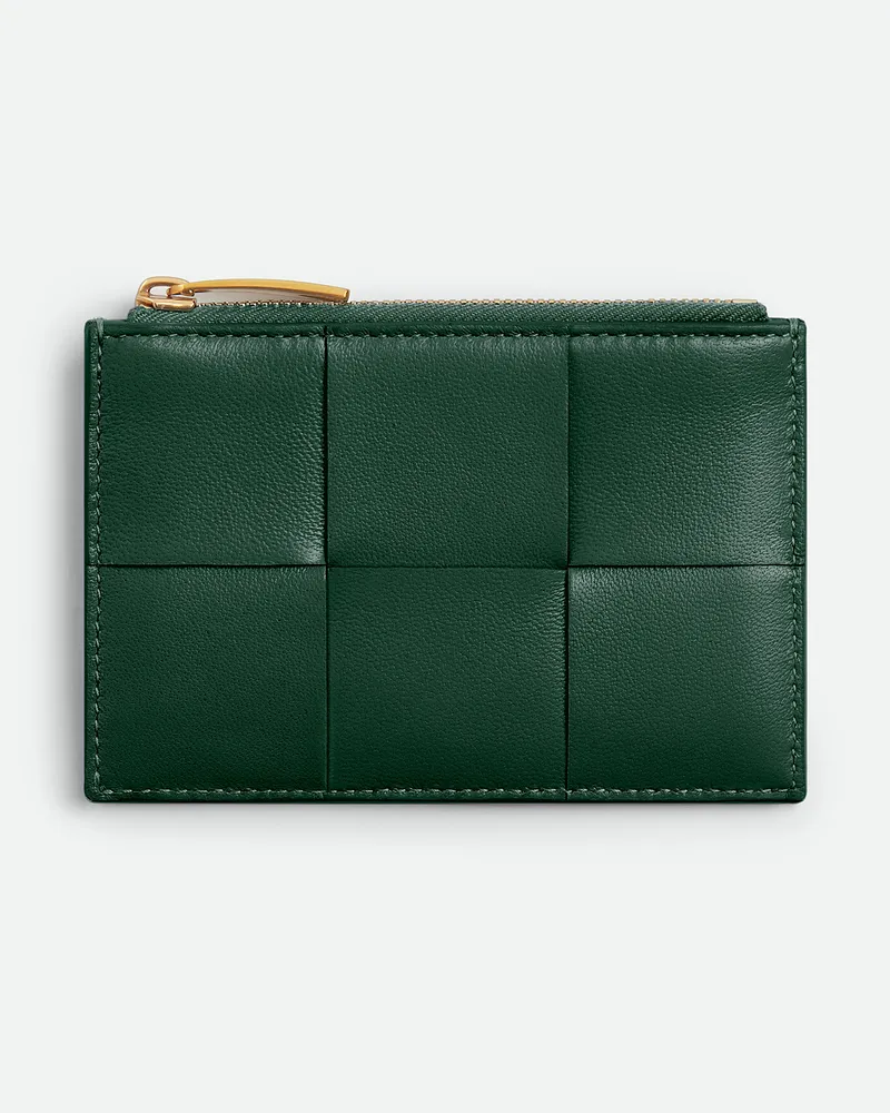 Bottega Veneta Cassette Kartenetui Mit Zip - Grün - Damen Grün