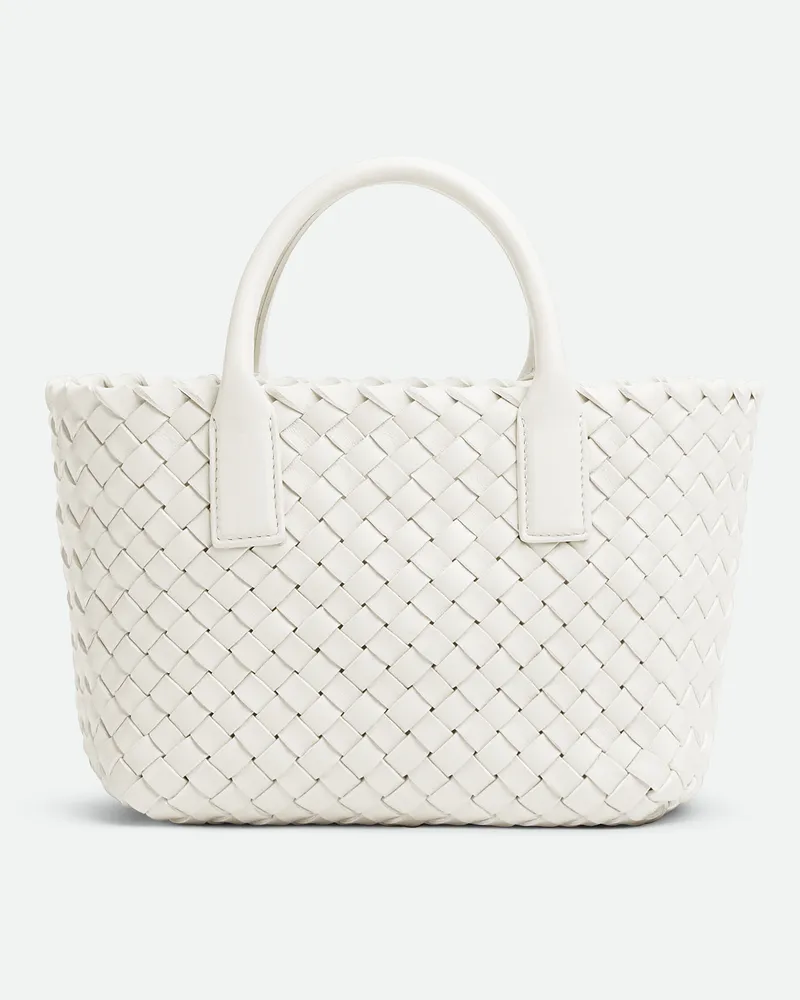 Bottega Veneta Mini Cabat White