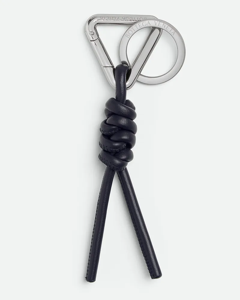 Bottega Veneta Triangle Schlüsselanhänger Nocturnal
