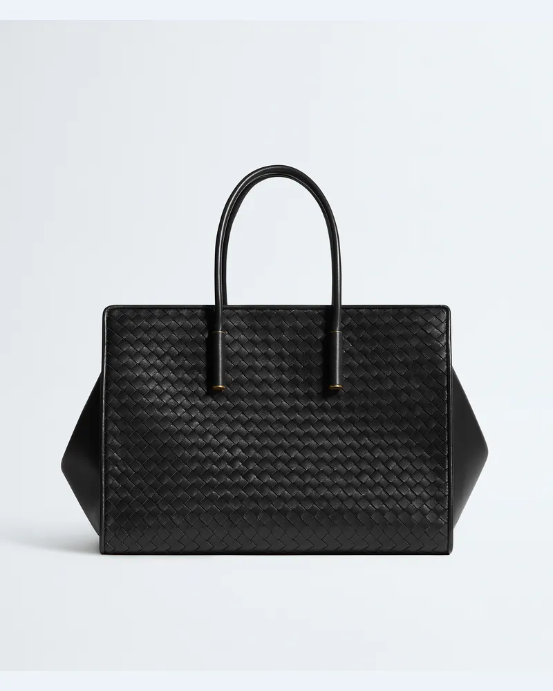 Bottega Veneta Barbara Tote Bag - Schwarz - Damen - 100 % Lammleder Schwarz