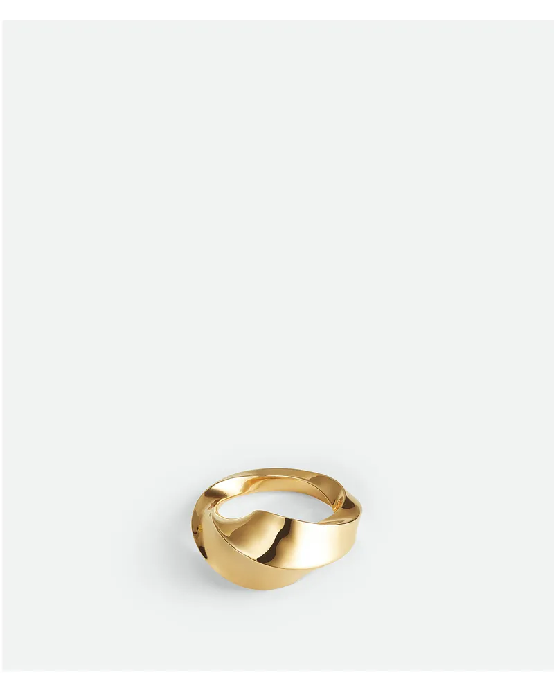 Bottega Veneta Twist Ring Yellow