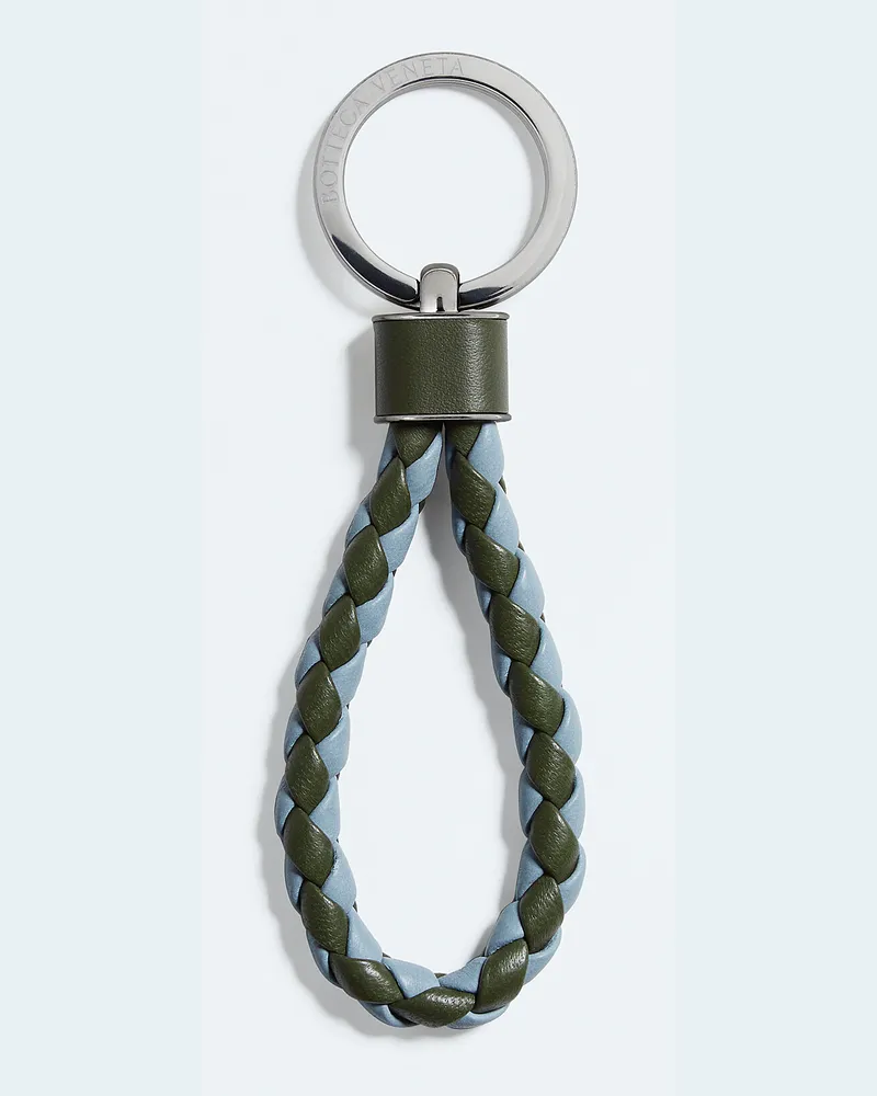 Bottega Veneta Intreccio Schlüsselanhänger-Grün - Herren Grün