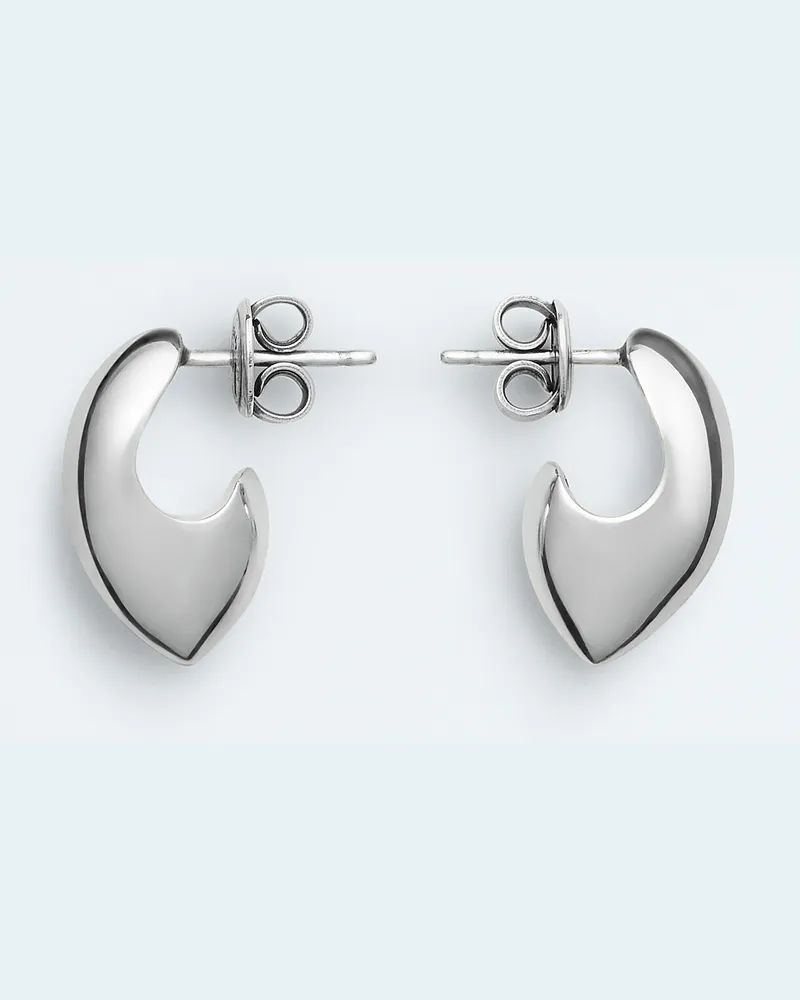 Bottega Veneta Candy Claw Ohrringe-Silber - Damen Silber