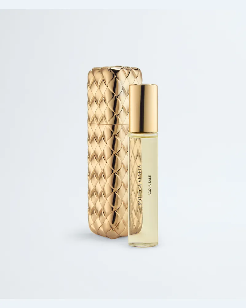 Bottega Veneta Acqua Sale – Reiseset - Gold - Unisex - 63% Glas, 11% Aluminium & 18% Baumwolle Gold