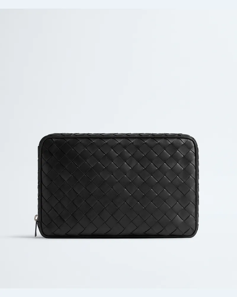 Bottega Veneta Großer Intrecciato Organizer-Schwarz - Herren Schwarz
