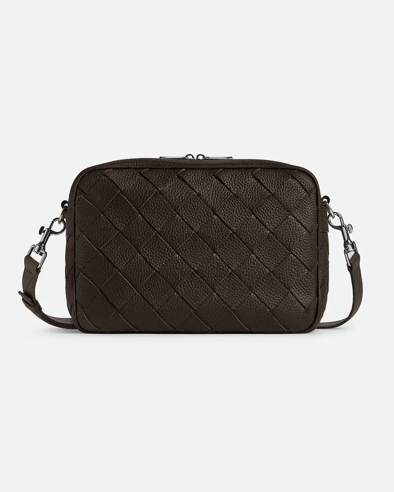 Bottega Veneta Intrecciato Camera Bag - Braun - Herren - 100 % Kalbsleder Braun