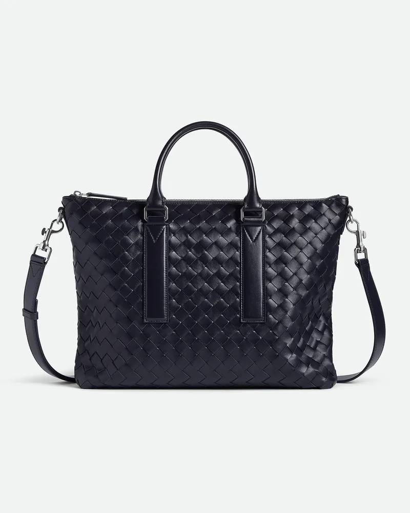 Bottega Veneta Weiche Intrecciato Aktentasche - Blau - Herren Blau