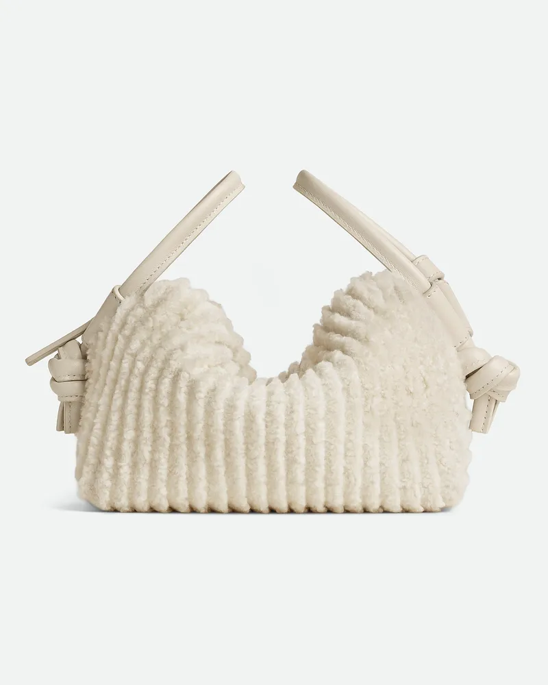 Bottega Veneta Loop Handtasche - Beige - Damen - 100% Shearling Beige