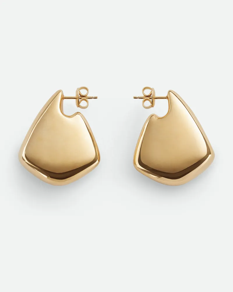 Bottega Veneta Kleine Fin Ohrringe - Gold - Damen Gold